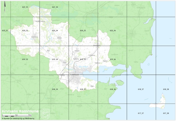 Oversigtsplan, Horsens Kommune