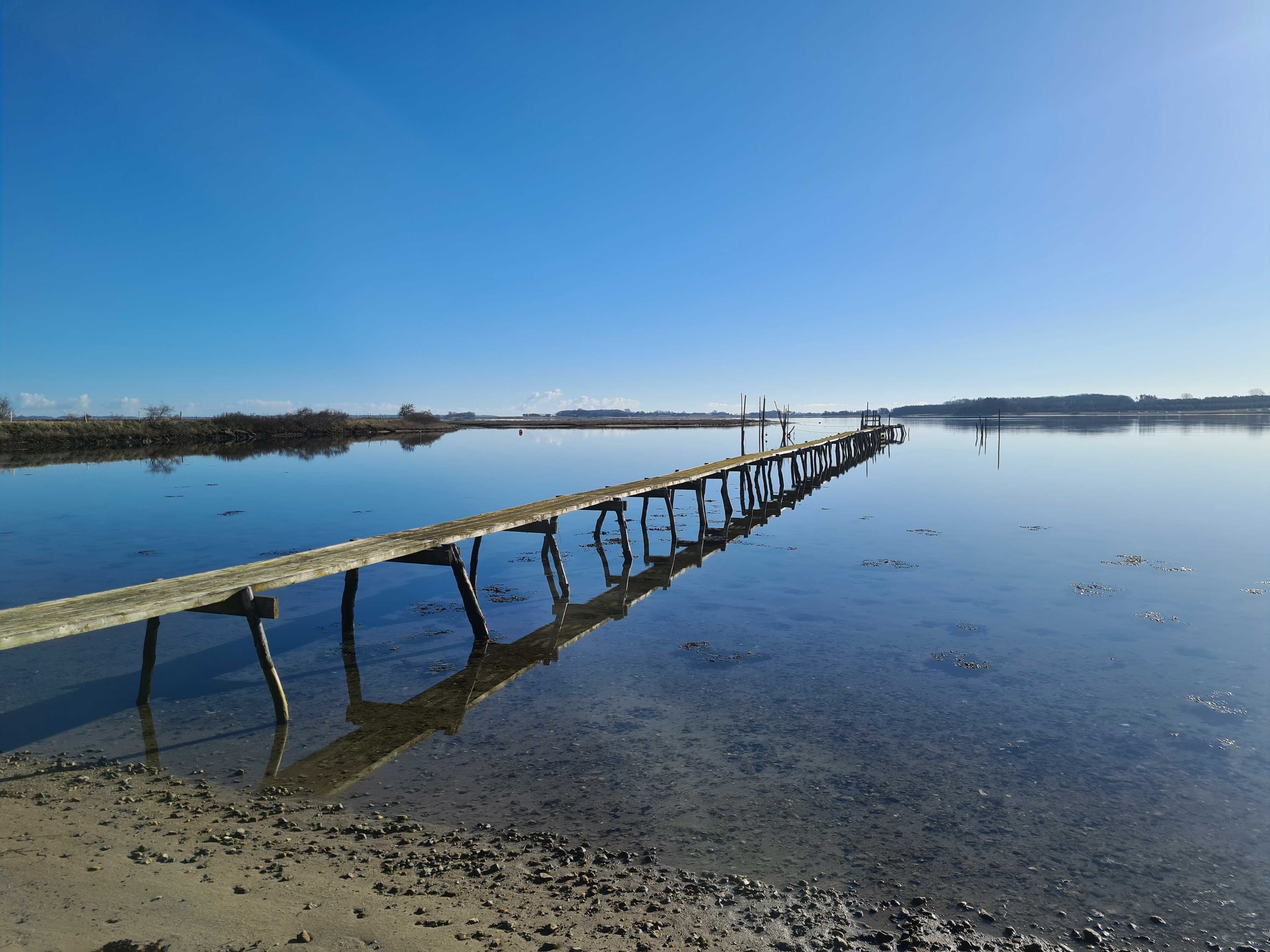 Vandreruten Horsens Fjord, sydsiden af fjorden, med kig ud over vandet fra Borre Knob